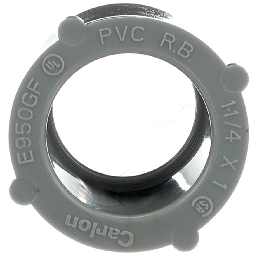 Schedule 40 PVC Reducing Bushing - 1-1/4" x 1"