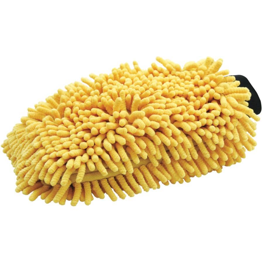 Long Chenille Microfiber Wash Mitt