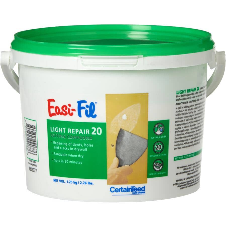 1.25kg Easi-Fil 20 Minute Lite Setting Compound