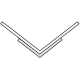 8' 90 Degree Paper Inside Corner Bead