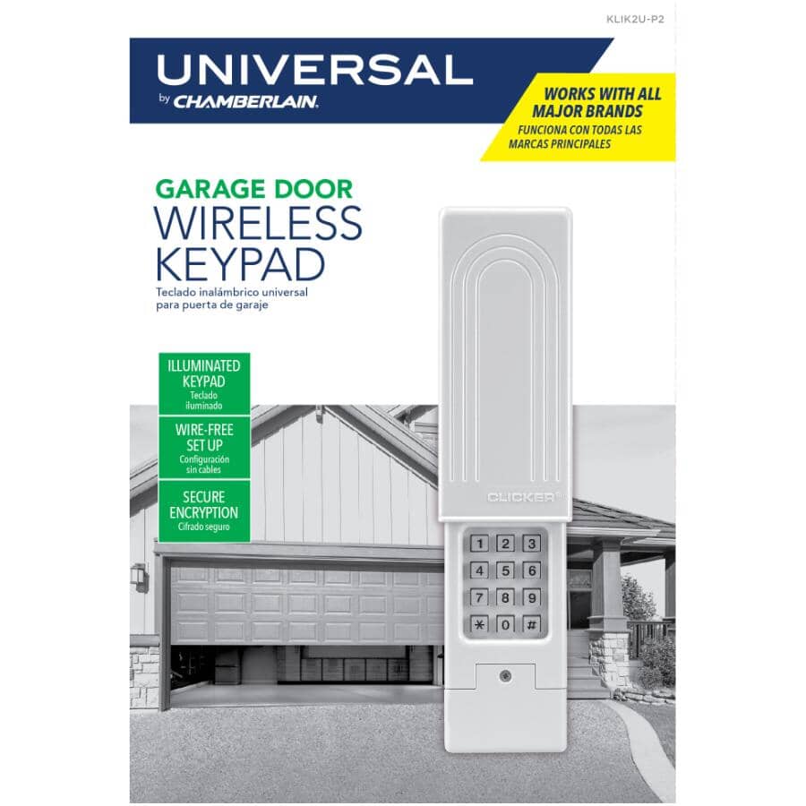 Universal Wireless Keypad Garage Door Entry System