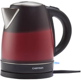 Cordless Colour Changing Kettle - Black, 1500W, 1.7 L