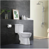 3 L/6 L Marriot Dual Flush Round Toilet - White