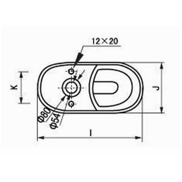 3 L/6 L Marriot Dual Flush Round Toilet - White