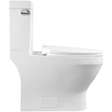 4.8 L Kalie Elongated Toilet -  with Concealed Trapway, 16.5" Accessible Height, White
