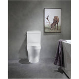 4.8 L Kalie Elongated Toilet -  with Concealed Trapway, 16.5" Accessible Height, White