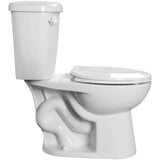 6 L Bournelli Round Toilet - White