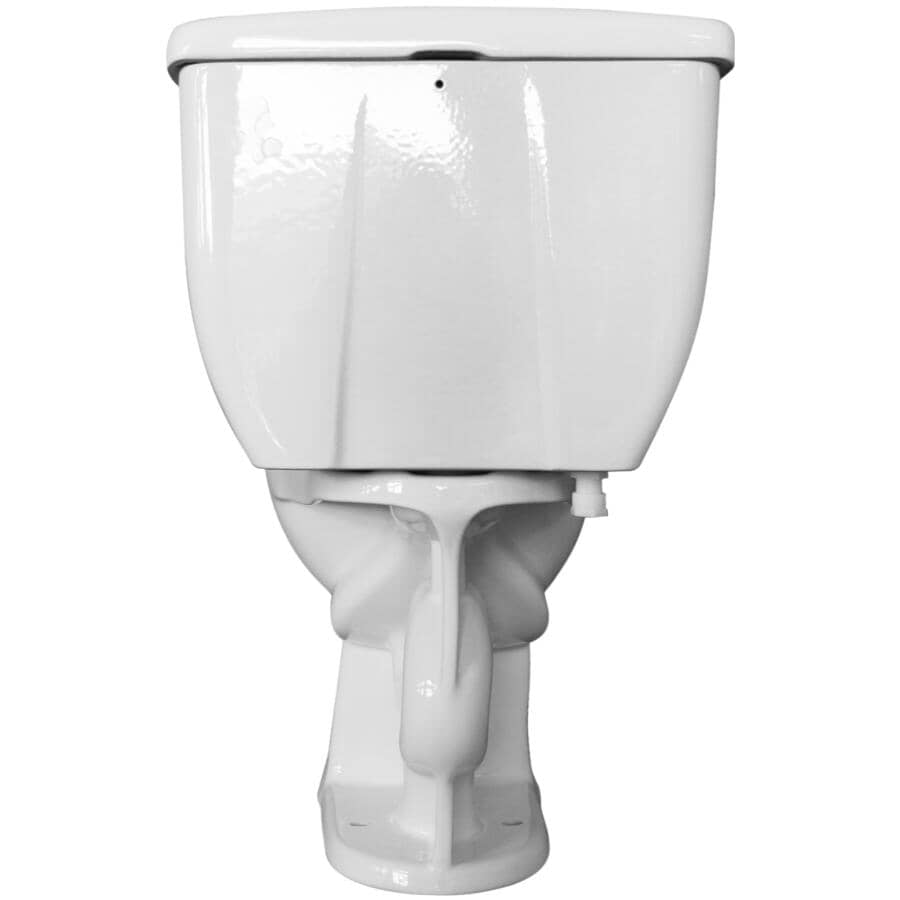6 L Bournelli Round Toilet - White