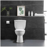 6 L Bournelli Round Toilet - White