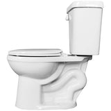 6 L Cabot Round Toilet - White