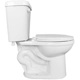 6 L Cabot Round Toilet - White