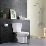 6 L Cabot Round Toilet - White