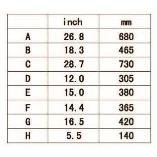 6 L Cabot Round Toilet - White