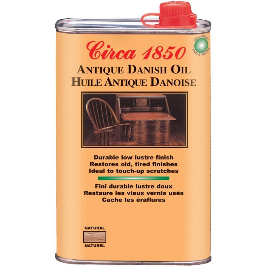 Antique Danish Oil - Natural, 1 L