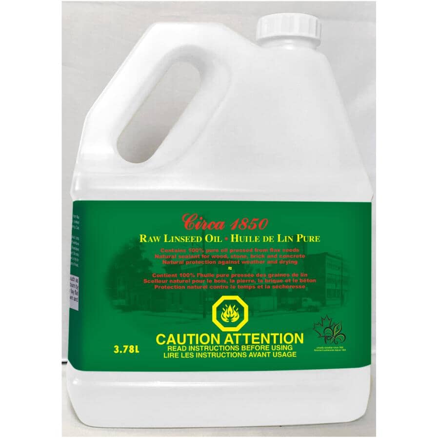 Raw Linseed Oil Finish - 3.78 L