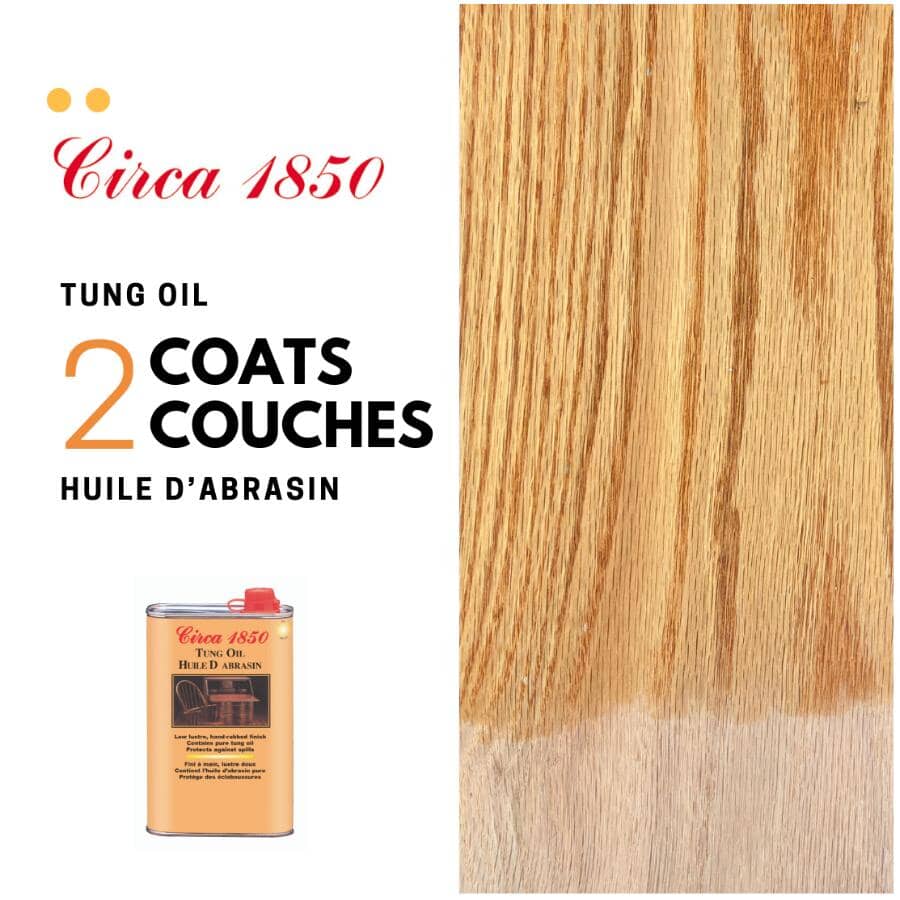 Tung Oil Wood Finish - 1 L