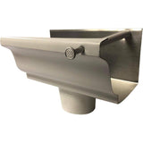 7" Aluminum Gutter Spikes & 5" Ferrules - White, 10 Pack