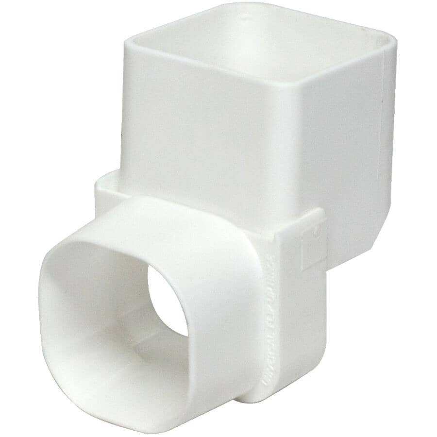 Universal Flip Up White Steel Vinyl Hinge