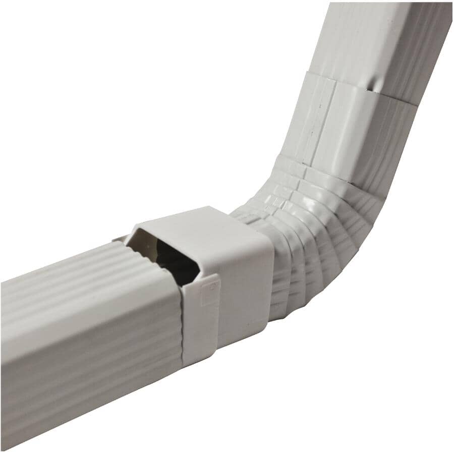 Universal Flip Up White Steel Vinyl Hinge