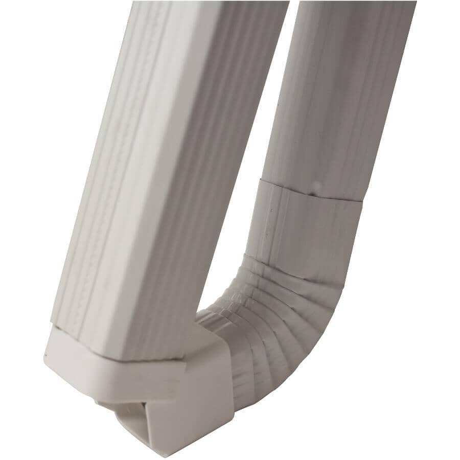 Universal Flip Up White Steel Vinyl Hinge