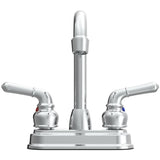 2 Handle Bar Faucet - Chrome