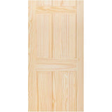 Clear Pine 6 Panel Slab Door - 34" x 80"
