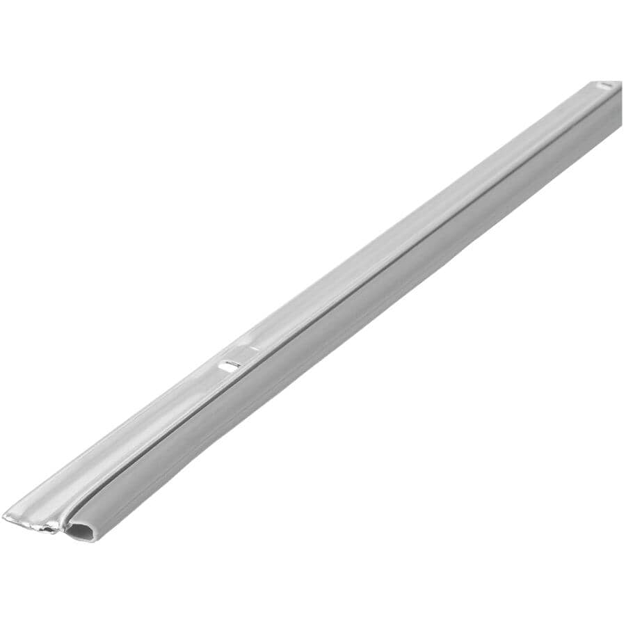 3 Piece 1-36", 2-84" Grey Aluminum Door Set Weatherstripping