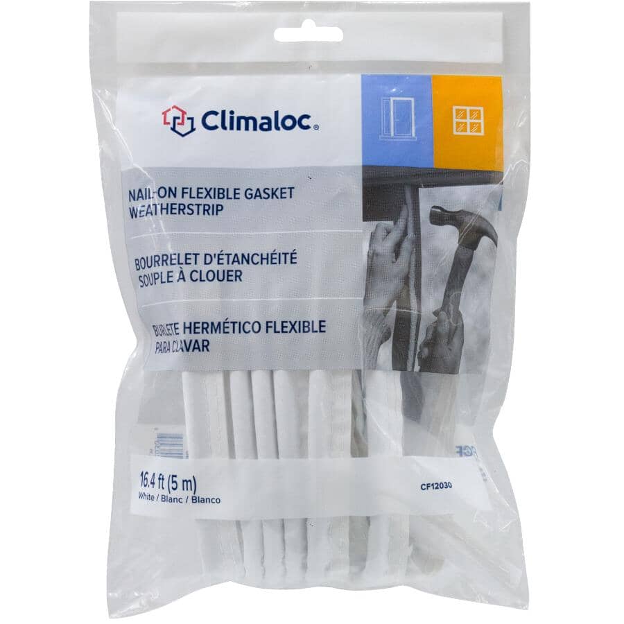 5m White Felt Gasket Weatherstripping