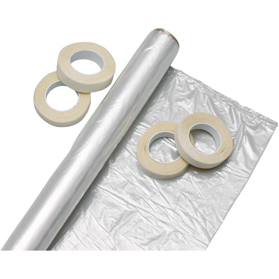 64" x 25' Clear Insulation Window Kit