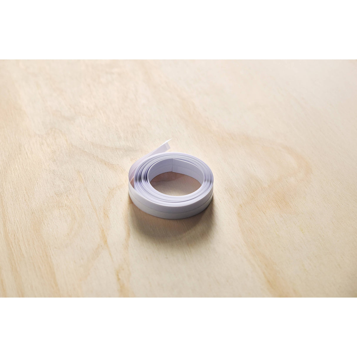 7/8" x 16.4' White V Strip Weatherstripping Tape