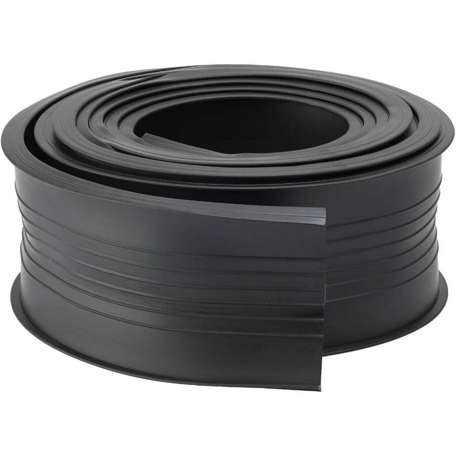 9' Black Vinyl Replacement Garage Door Weatherstripping