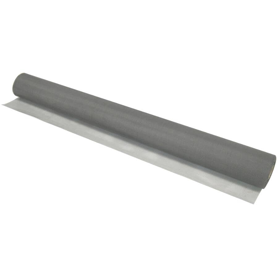 Aluminum Window Screen - Silver, 24" x 84"