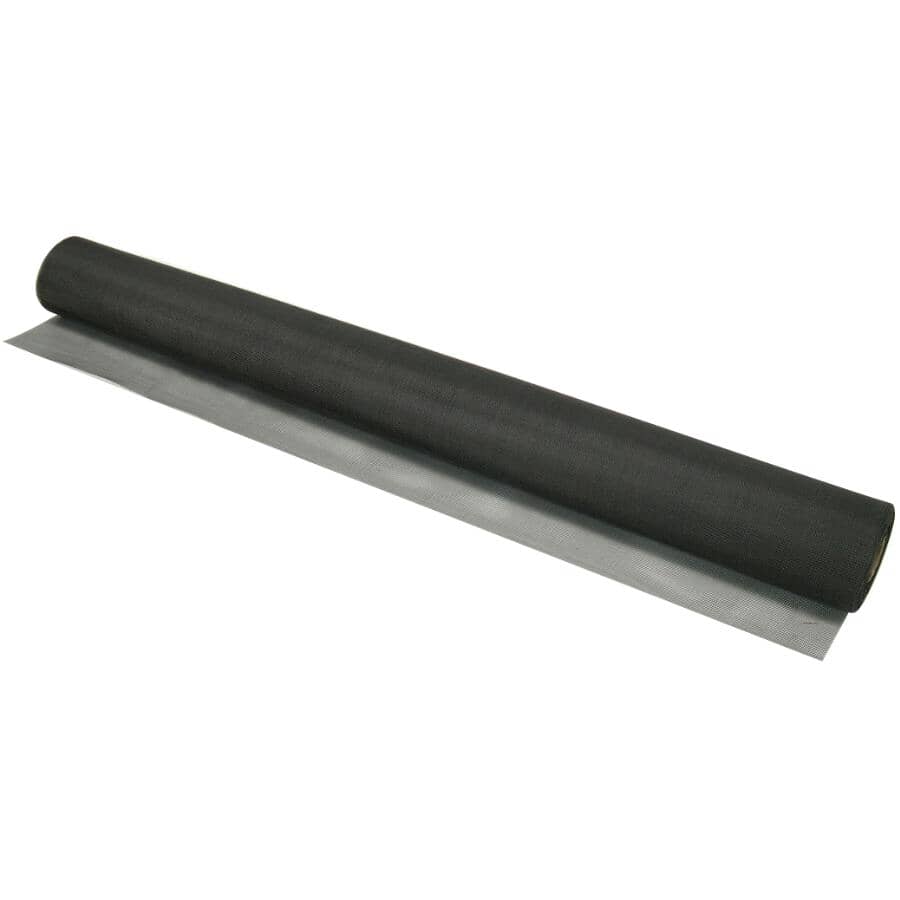 Fibreglass Window Screen - Black, 1' x 30"