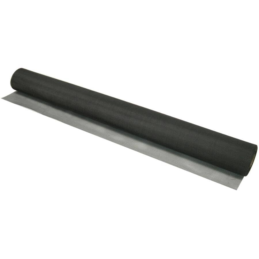 Fibreglass Window Screen - Black, 1' x 72"