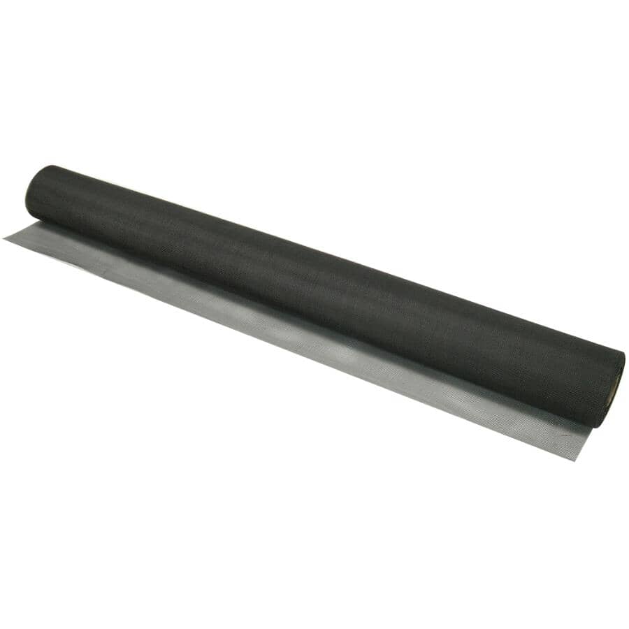 Fibreglass Window Screen - Black, 1' x 48"