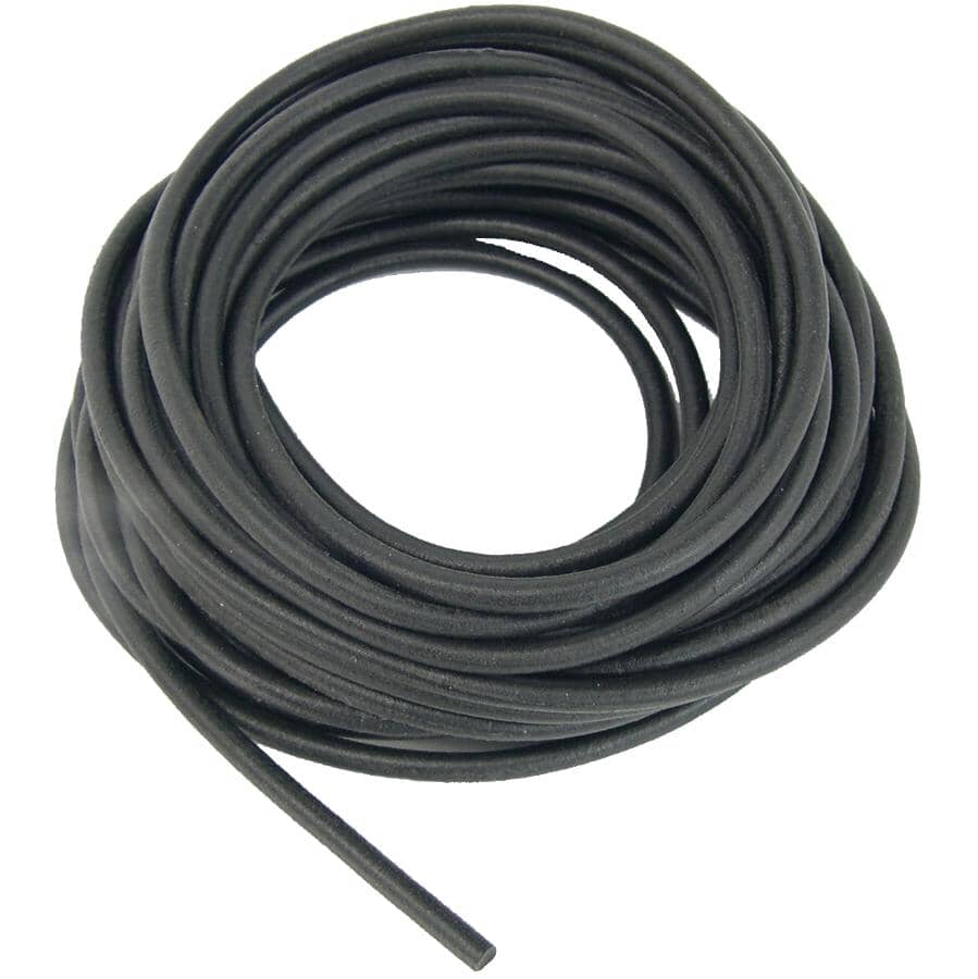 PVC Screening Spline - Black, 1' x .140"