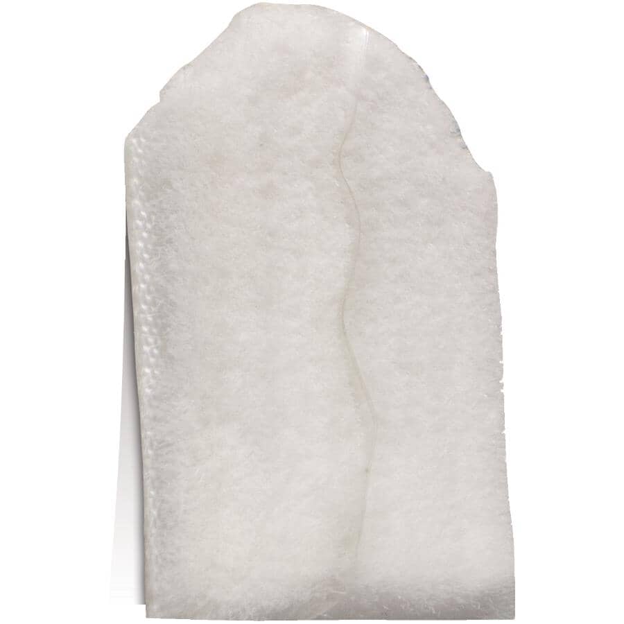 Self-Adhesive Corner Seals - 1" x 2-3/16" + White, 2 Pack