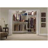16" x 8' White Superslide Wire Shelf