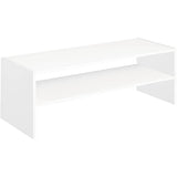 31" White Horizontal Closet Organizer