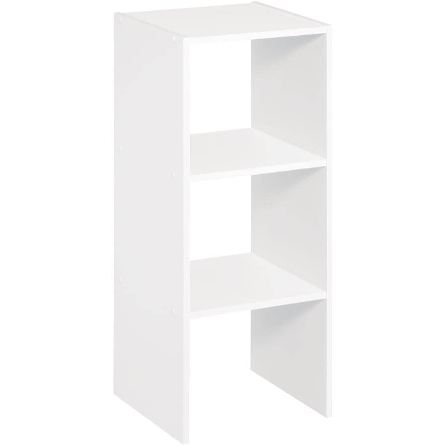 31" White Vertical Closet Organizer