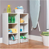 31" White Vertical Closet Organizer