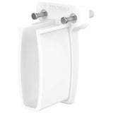 4 Pack White Shelf Supports with Anchors