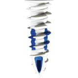 #6 WallDriller Plus Anchors - with Screws, 4 Pack
