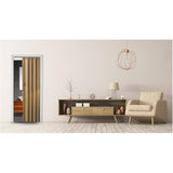 24-36" x 80" Via Oak Folding Door