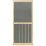 34" x 80" 5-Bar Pine Screen Door