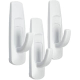 3 Hooks Plus 6 Strips Large Adhesive Hooks
