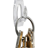 6 Hooks Plus 8 Strips Mini Clear Adhesive Hooks