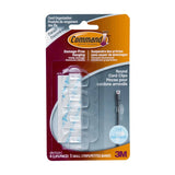 Clear Adhesive Cord Organization Clips - 4 Clips + 5 Strips