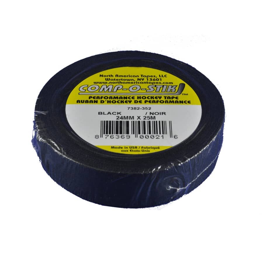 24mm x 25m Black Hockey Tape