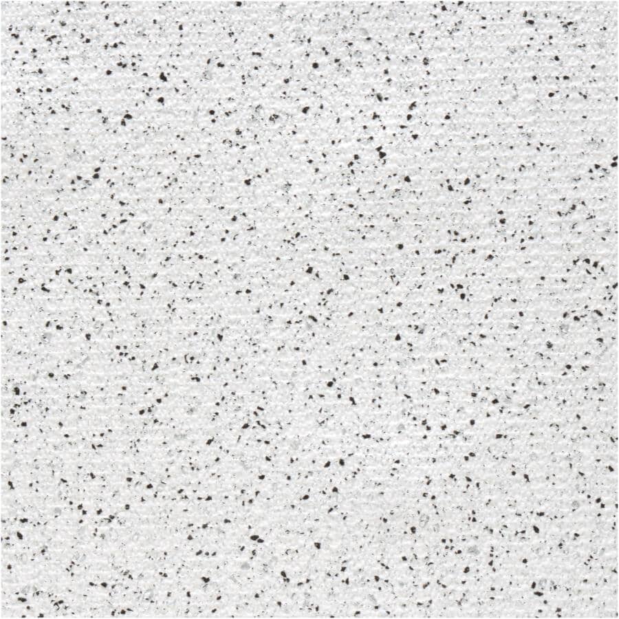 Grip Prints Granite Non-Adhesive Shelf Liner - Black & White, 18" x 4'